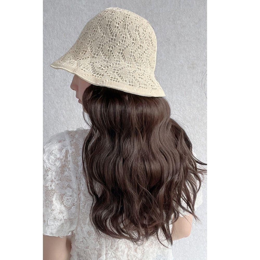 Tóc Giả Màu Đen Dài Gợn Sóng Dễ Sử Dụng Thời Trang Mùa Hè Cho Nữ