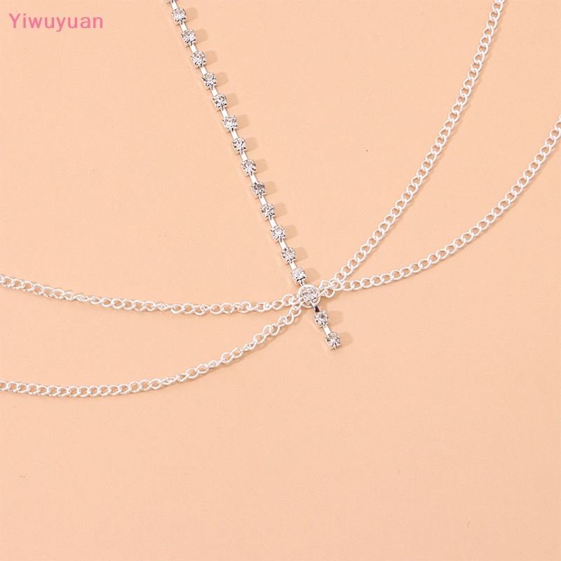 &lt; Yiwuyuan &gt; Cài Tóc Dạng Chuỗi Tua Rua Nhiều Lớp Màu Vàng / Bạc Phong Cách Boho Thời Trang Cho Cô Dâu / Tiệc Cướ