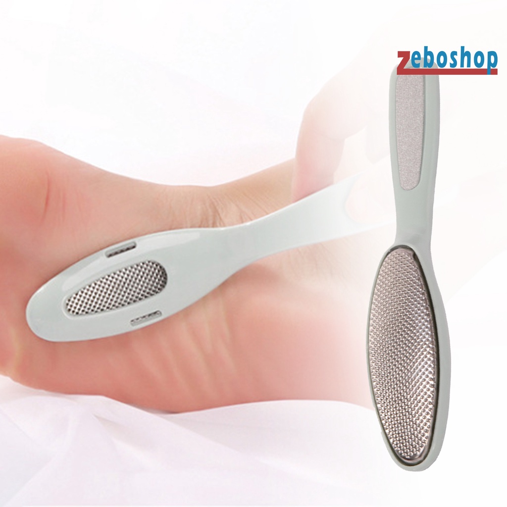 Dụng Cụ Dũa Móng Chân Hai Mặt Bằng Thép Không Gỉ Tiện Dụng