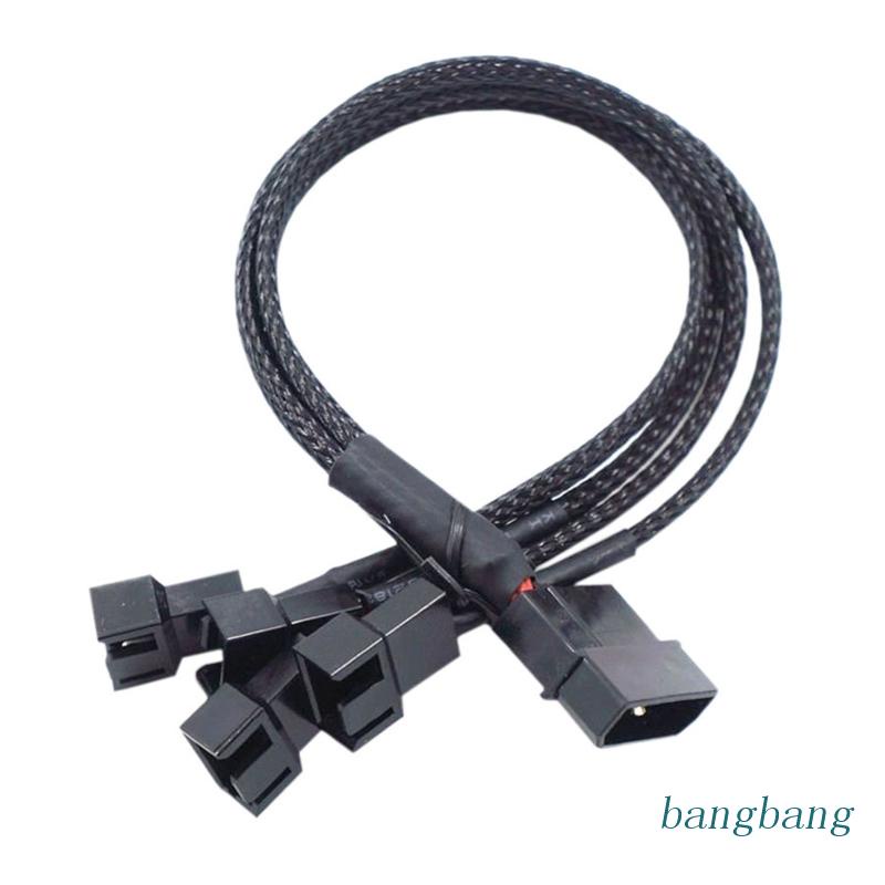 Quạt Tản Nhiệt Chia 4Pin IDE Molex Sang 4 Cổng 3Pin / 4Pin Chuyên Dụng Cho Máy Tính