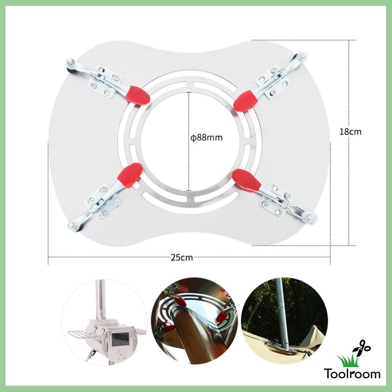 Lều Cắm Trại Bảo Vệ Chống Cháy [Toolroom] Cho Hoạt Động Ngoài Trời