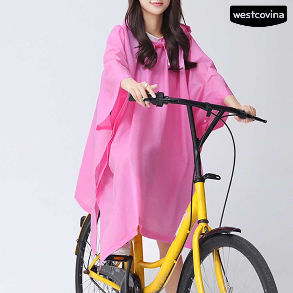 [COD]☁Áo Mưa EVA Dày Có Mũ Trùm Dùng Đi Cắm Trại / Leo Núi Cho Nam Và Nữ