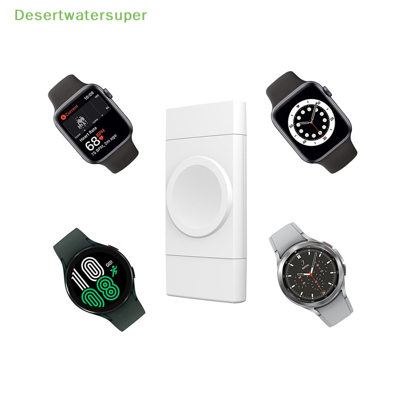 Sạc Đồng Hồ Đeo Tay 2 Trong 1 Cổng USB / Type C