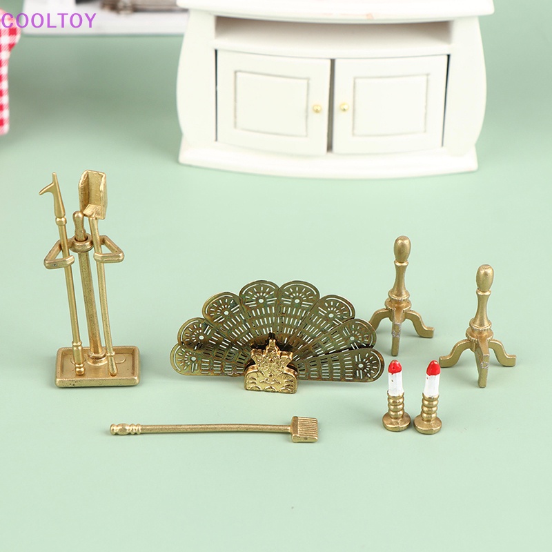 1 Bộ Vỏ Bọc Quạt Thổi Lửa 1: 12 Trang Trí Nhà Búp Bê