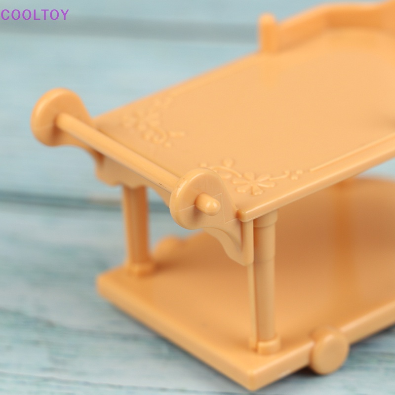 1 Mô Hình Xe Đẩy Em Bé Phục Vụ Nhà Bếp Tỉ Lệ 1: 12 Trang Trí Nhà Búp Bê