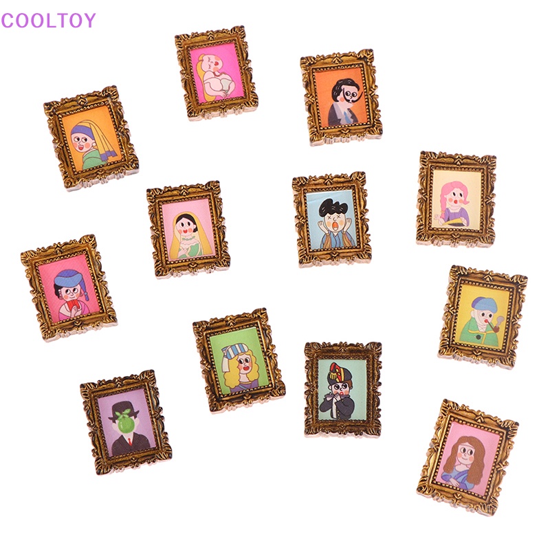 Set 2 Mô Hình Nhà Búp Bê COOLTOY Mini Tỉ Lệ 1: 12