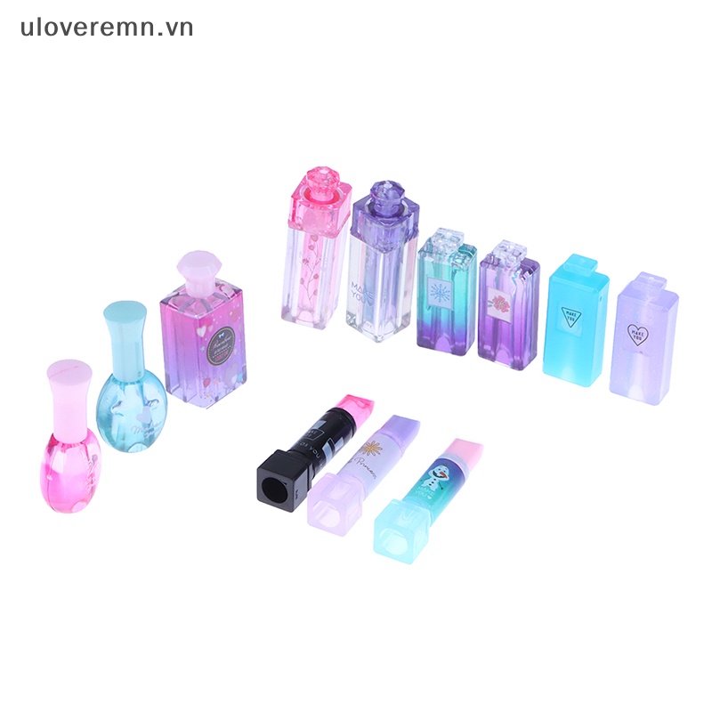 Set 12 Son Môi 1: 6 Trang Điểm Cho Nhà Búp Bê