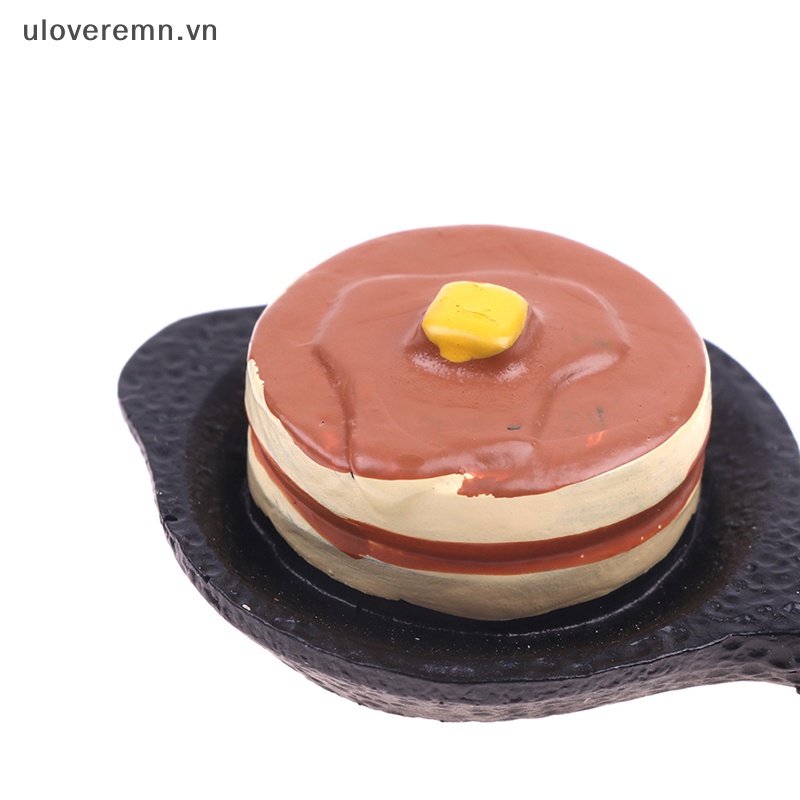 Uloveremn 1 Khay Đựng Bánh / Cà Phê mini Trang Trí Nhà Búp Bê