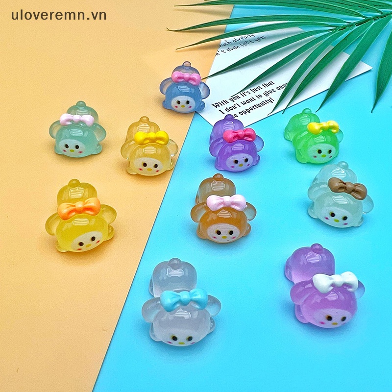 Set 2 Mô Hình Giai Điệu Uloveremn Mini Dạ Quang Màu Sắc Ngẫu Nhiên Dùng Để Trang Trí DIY