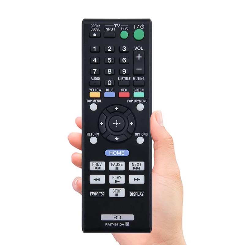 SONY Điều Khiển Từ Xa Cho Đầu Đĩa DVD Blu-ray RMT-B119A BDP-BX18 BDP-S185 BDPBX38 BDP-S370 RMT-B110A