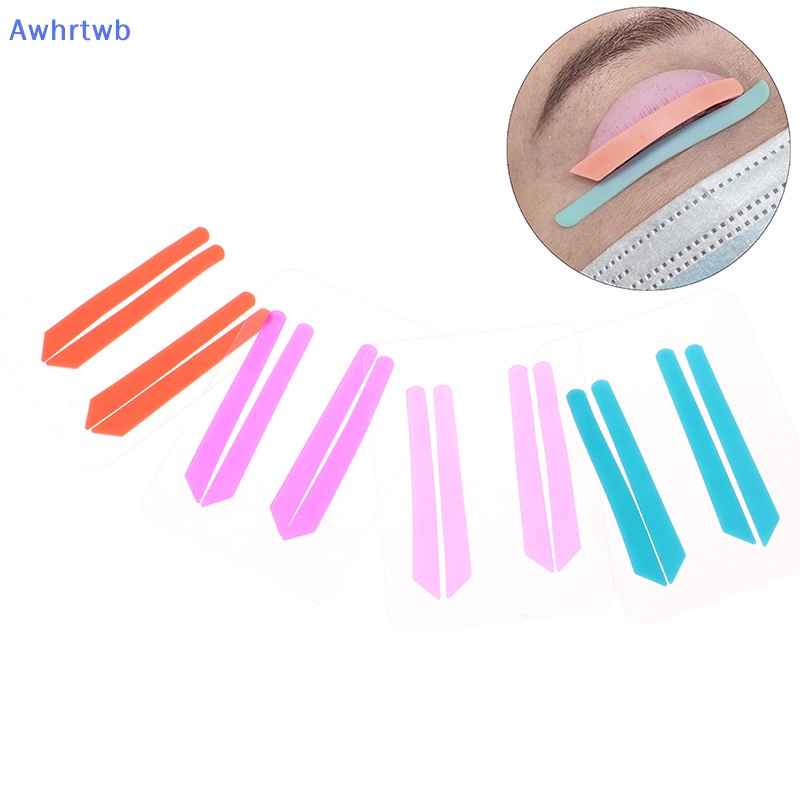 Set 2 Cặp Đệm Silicone Hỗ Trợ Uốn Cong Lông Mi Tiện Dụng Mới