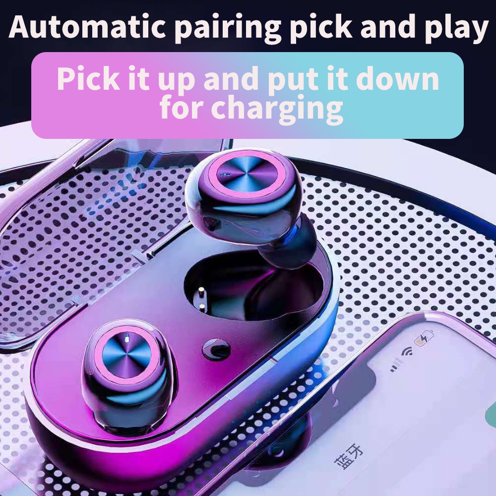 Tai Nghe Bluetooth 5.0 Không Dây Y50 tws Chống Thấm Nước ipx7 UNX9