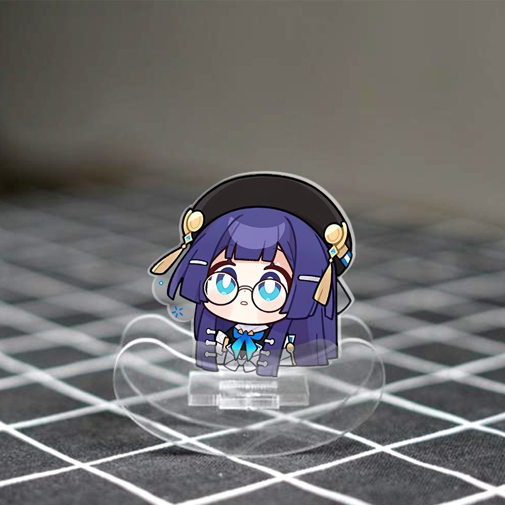 Standee lắc lư Mica Honkai Star Rail dùng decor bàn học góc học tập làm quà lưu niệm