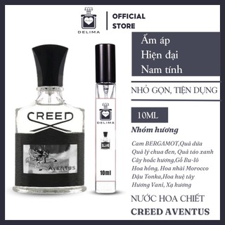 Nước hoa nam Creed Aventus chiết 10ml chính hãng - Delimaperfume