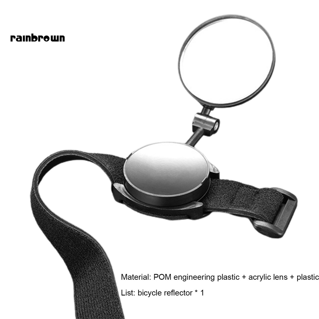 Gương Chiếu Hậu Che Phủ Xoay 360 Độ An Toàn Cho Xe Đạp Leo Núi