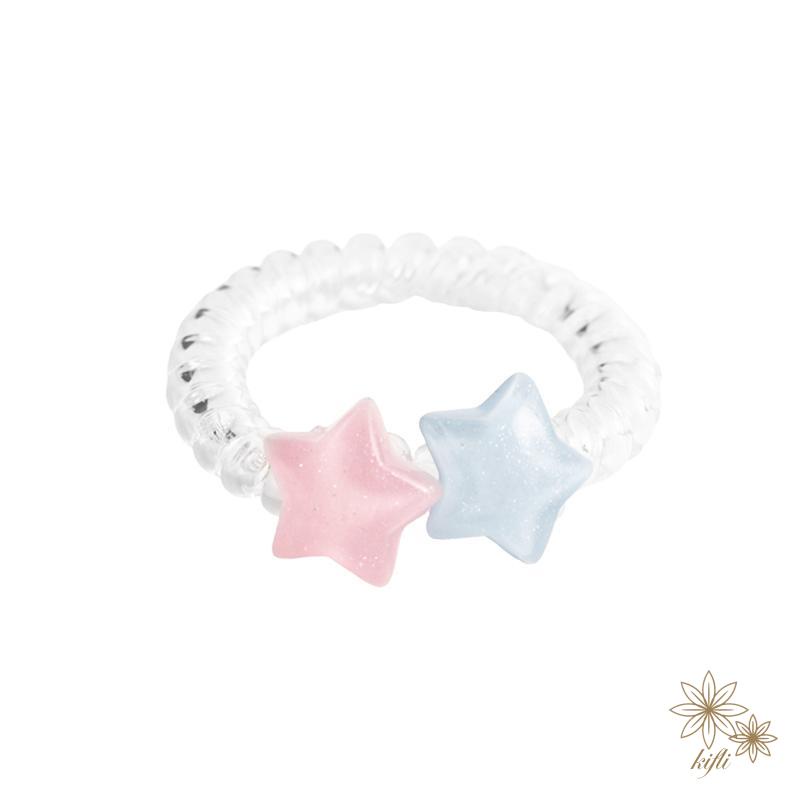 Dây buộc tóc kiểu ngôi sao năm cánh dễ thương cho nữ