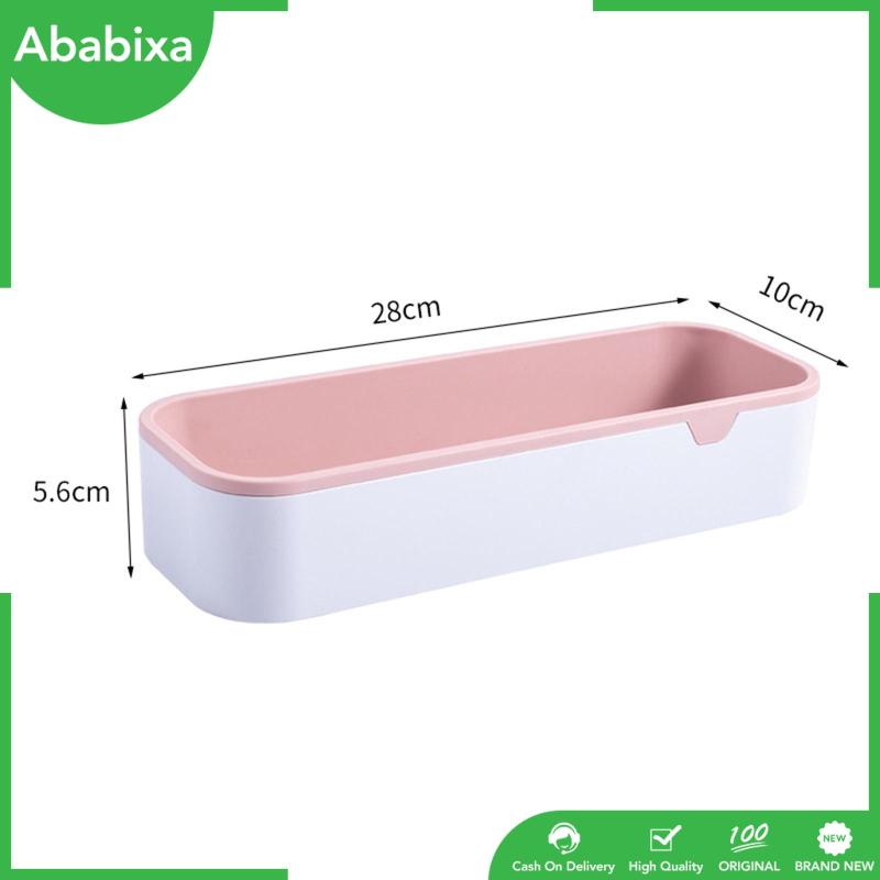 [Ababixa] Giá Đỡ Đồ Dùng Phòng Tắm Gắn Tường Có Lỗ Thoát Nước. Không Khoan. Kệ Đựng Đồ Dùng Nhà Bếp / Phòng Tắm Tiện Dụng Phụ Kiện Cho Nhà Tắm Tiện Dụng Và Bền