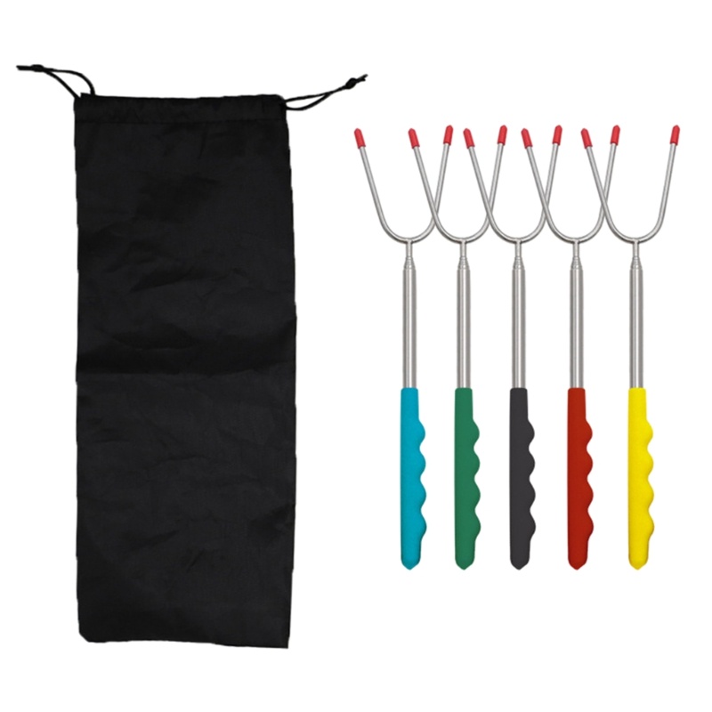 QQ Xiên Cắm Trại Bằng Thép Không Gỉ Tiện Dụng