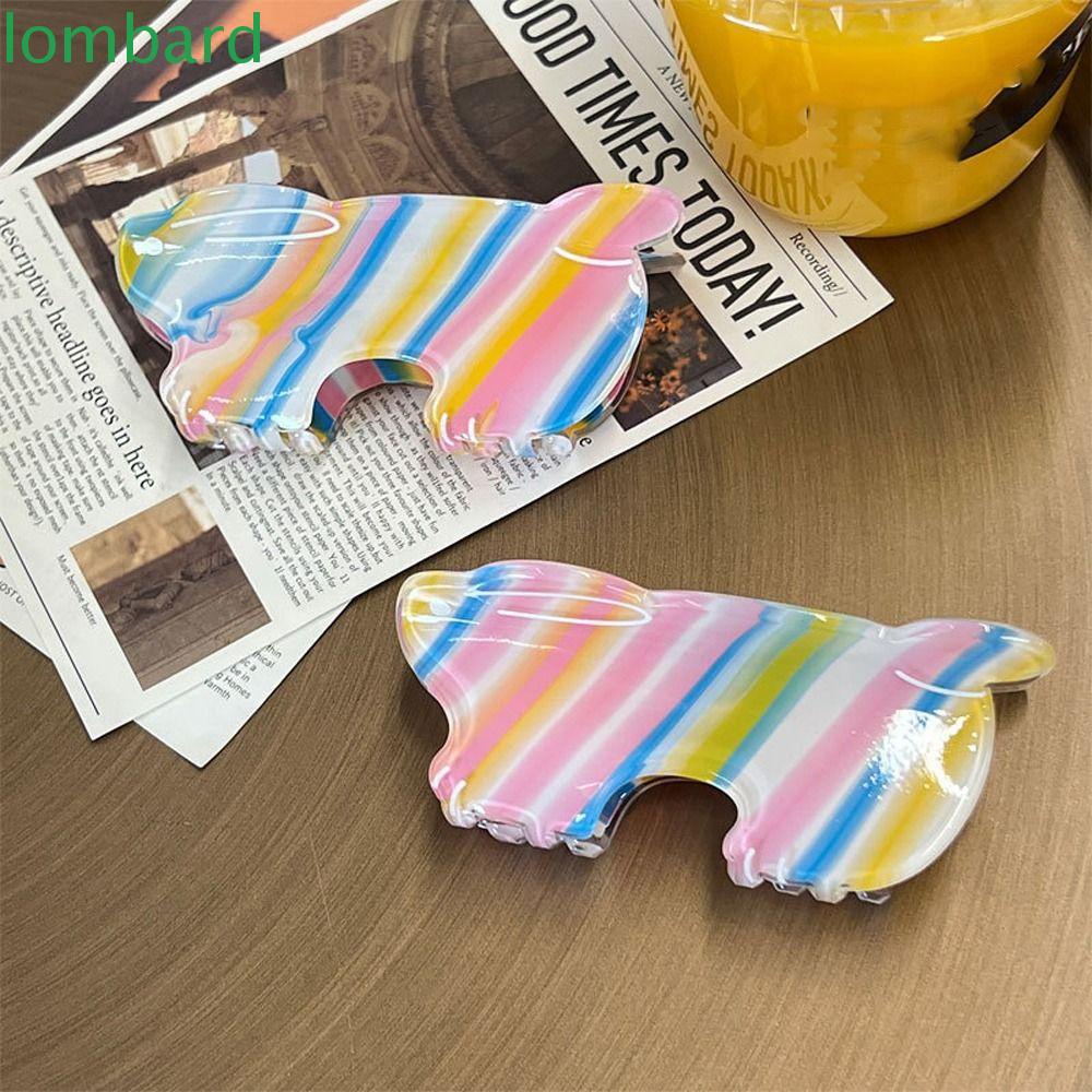 Kẹp Tóc Càng Cua Lớn Hình Hoa Màu Cầu Vồng Thời Trang Sáng Tạo Dành Cho Bạn GáiKẹp Tóc Hình Cá Mập Phong Cách Hàn Quốc