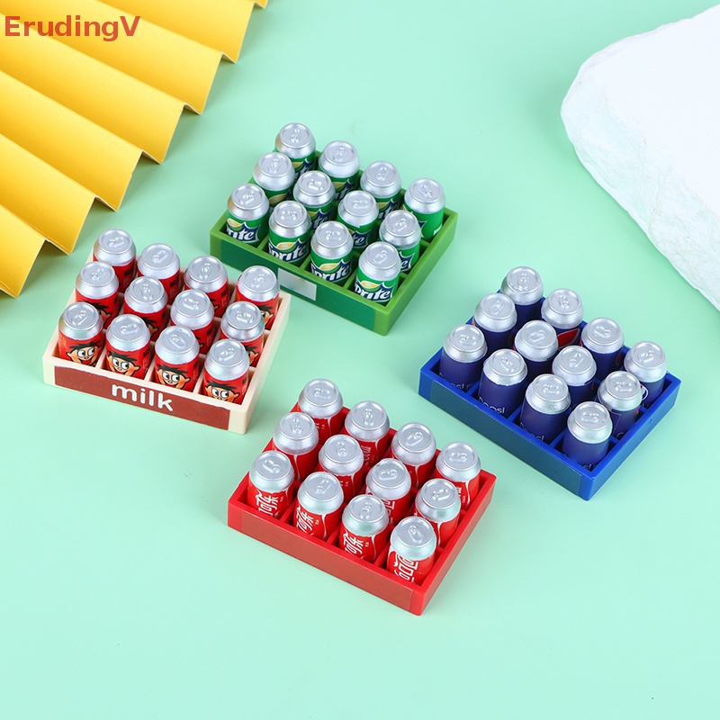 Bộ Hộp Đồ Uống Mini Tỉ Lệ 1: 12 Trang Trí Nhà Búp Bê