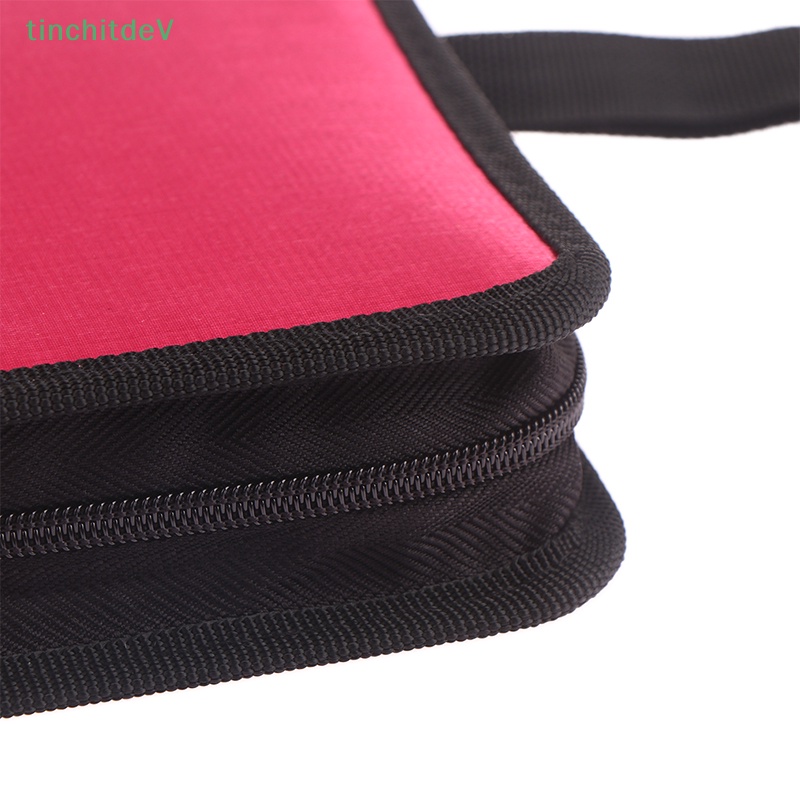 Túi Đựng Đĩa CD 80 Ngăn Có Khóa Kéo Tiện Dụng