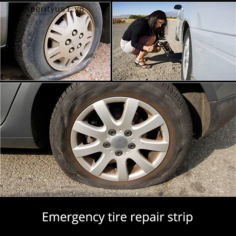 1 [prosperityus1] Bộ 20 Miếng Keo Dán Vá Lốp Không Ruột Dùng Cho Sửa Chữa Khẩn Cấp [VN]