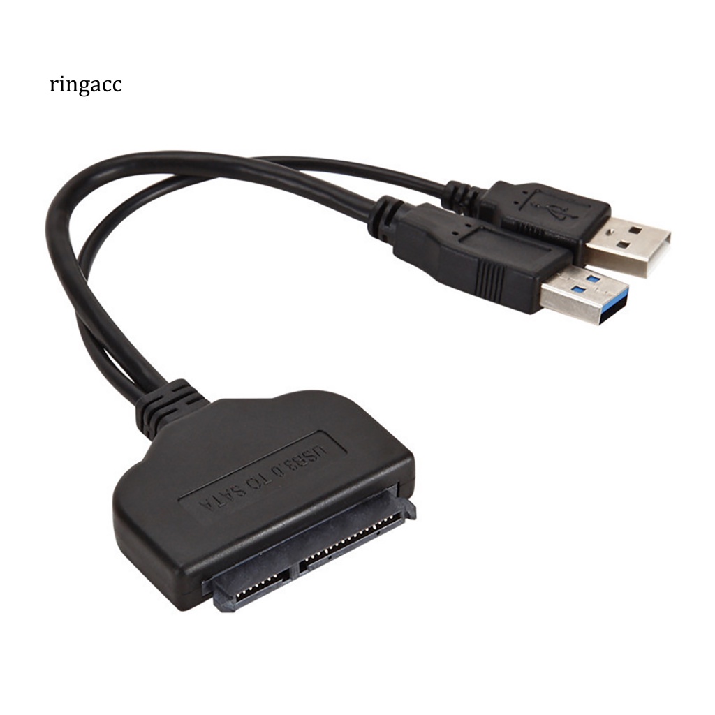 Cáp Chuyển Đổi Ổ Cứng USB Kép Tốc Độ Cao USB 3.0 Sang SATA 2.5 Inch HDD Chuyên Dụng Cho Máy Tính
