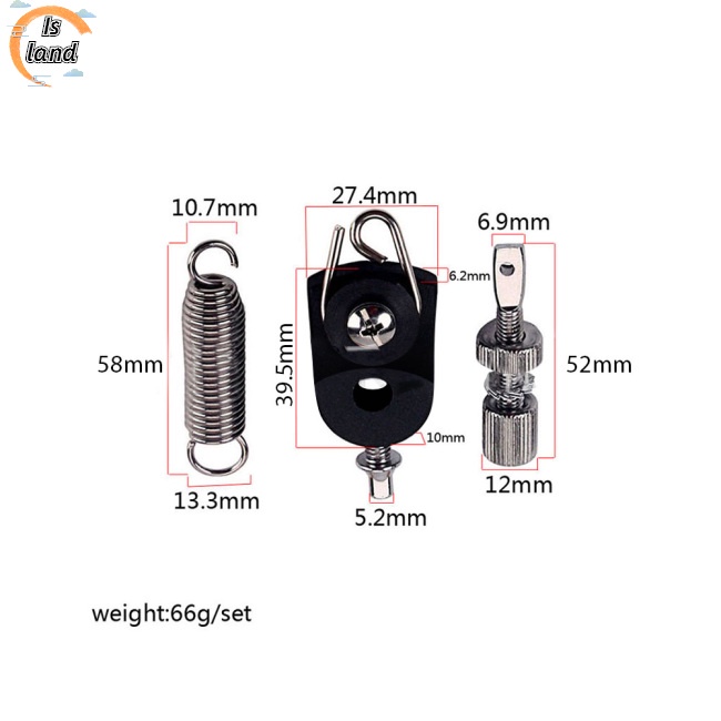 Phụ Kiện Bàn Đạp Kèm Móc Lò Xo Chuyên Dụng Cho Trống Bass