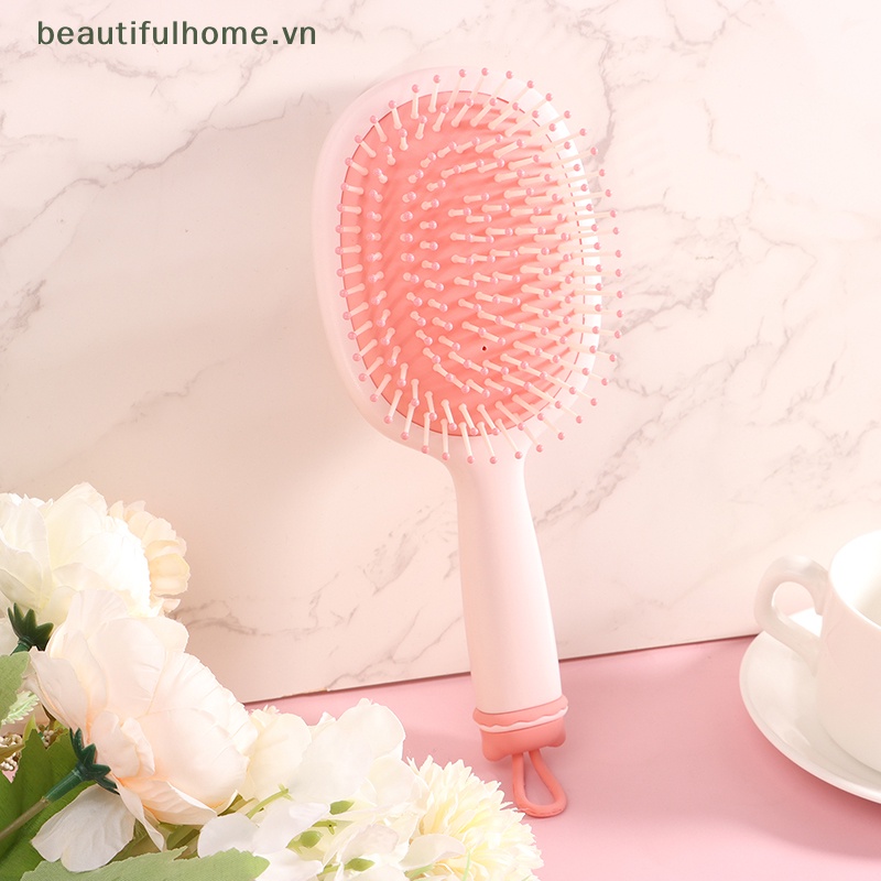 Lược Chải Tóc Túi Khí Mát Xa Da Đầu Chống Tĩnh Điện Bằng Nhựa