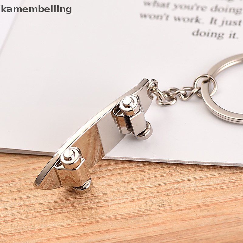 Kamembelling Móc Khóa Ván Trượt Mini Thời Trang Cho Nam Nữ