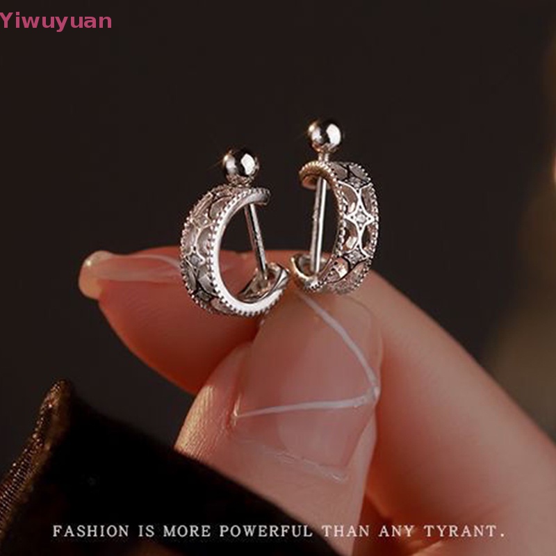 1 Đôi Khuyên Tai Xoắn Ốc Cá Tính Cho Nữ