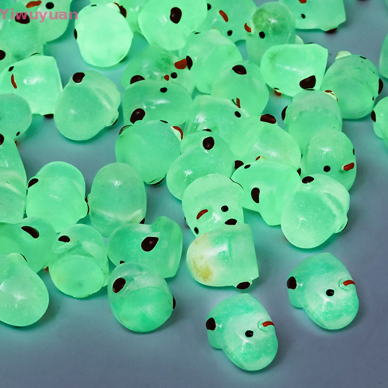 Bộ 10 Tượng Gà Con Phát Quang Trang Trí Tiểu Cảnh Mới