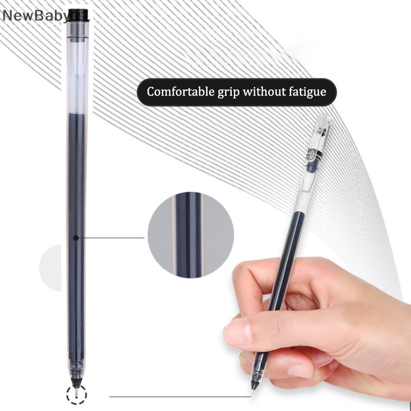 10 Cây Bút Mực Gel Ngòi 0.5MM Dành Cho Học Sinh