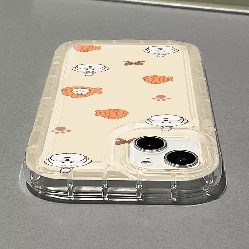 Ốp Điện Thoại Silicon TPU Mềm Dễ Thương Chống Sốc Cho IPhone 11 14 13 12 Pro XS Max X XR 7 + 8 Plus