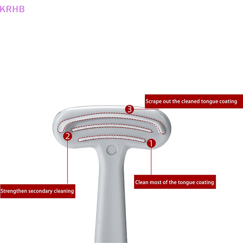 1 Dụng Cụ Nạo Làm Sạch Lưỡi An Toàn Cho Trẻ Em Và Người Lớn Mới