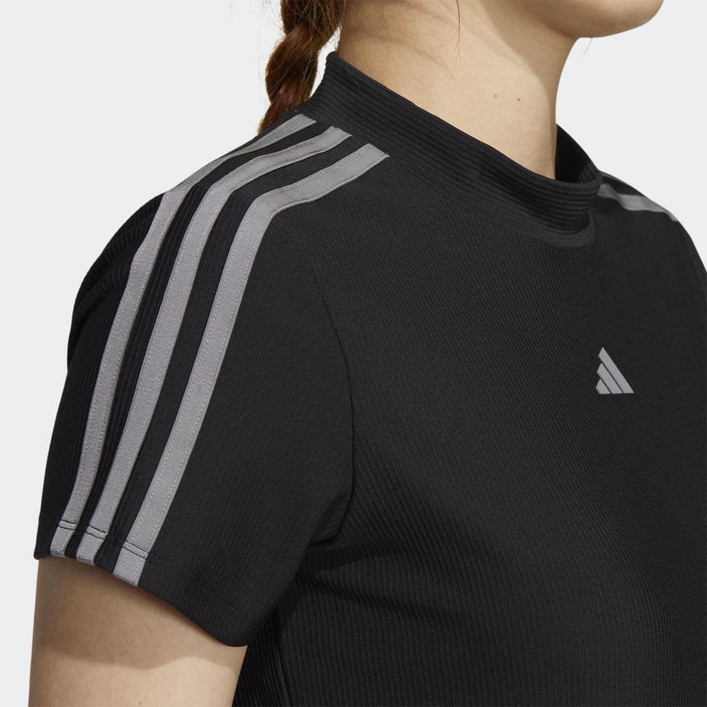 adidas Đánh gôn Váy 3 Sọc Nữ Đen HS8987