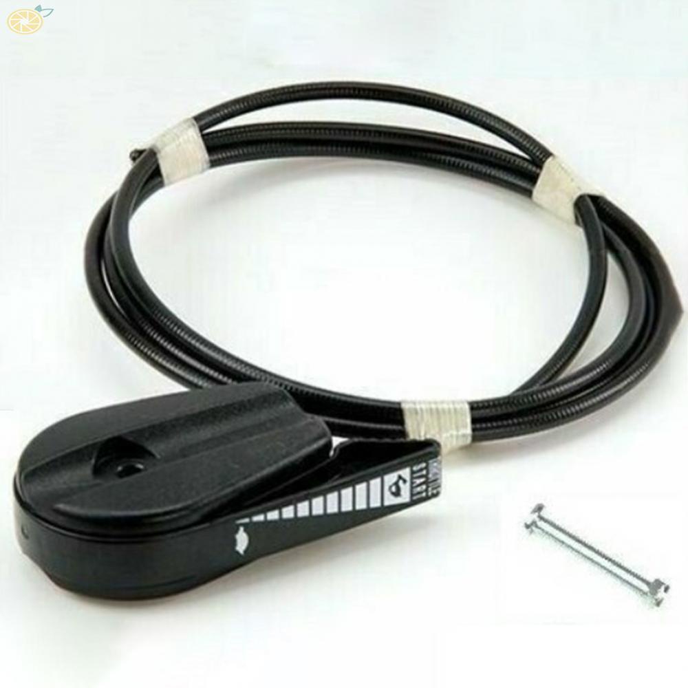 【VARSTR】1X Heavy Duty Lawn Mower Throttle Control Steel Outer Cable With Plastic Coating