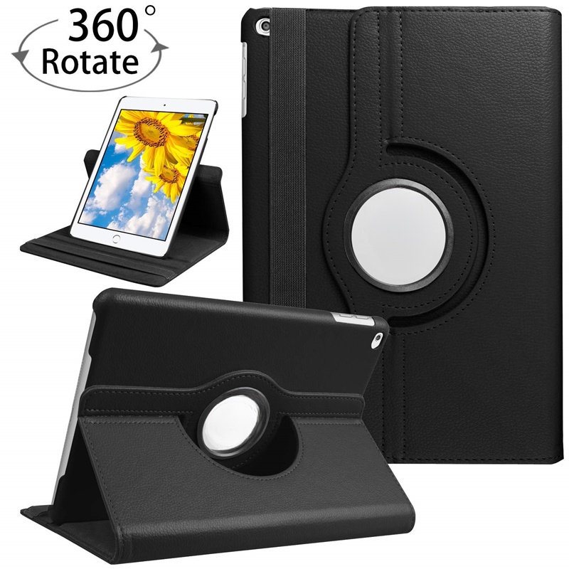 Ốp Máy Tính Bảng PU Có Thể Xoay Cho iPad 10.9 2022 Mini 6 Air 5 4 3 2 2021 2020 10.2 2019 10.5 iPad Pro 11 2018 9.7 2017