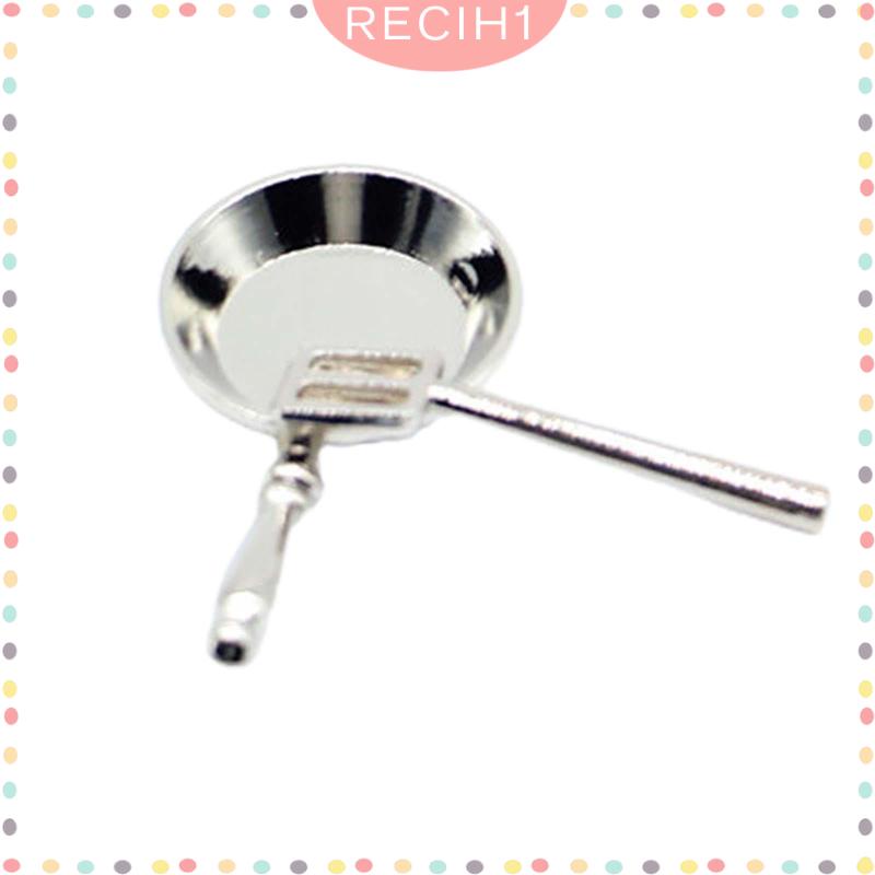 Set 10 Phụ Kiện Nấu Ăn Tỉ Lệ 1 / 12 Trang Trí Nhà Búp Bê