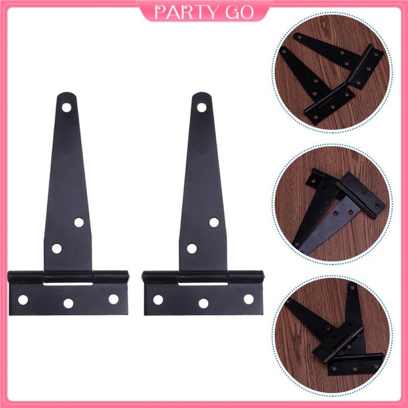 Set 2 Bản Lề Cửa Dạng Chữ T 8inch