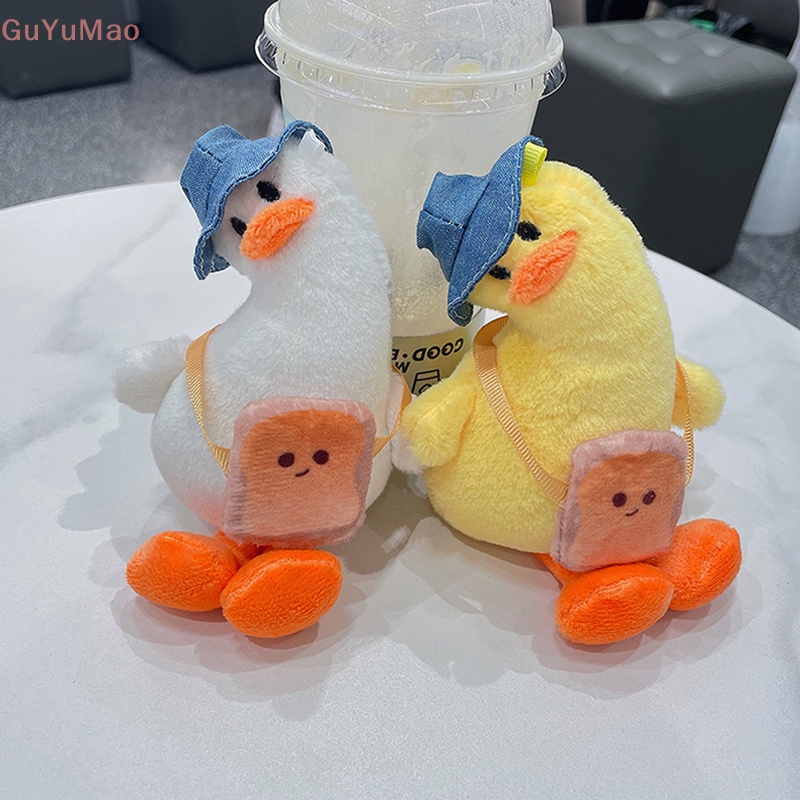 Móc Khóa Hình Chú Vịt Nhồi Bông Dễ Thương