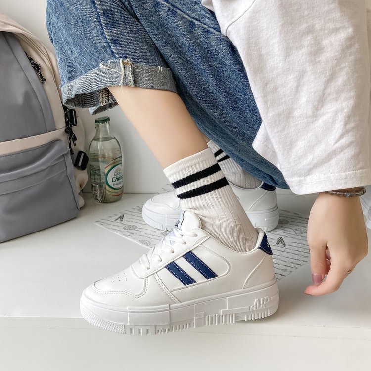 Giày Thể Thao Đế Dày Phong Cách Hàn Quốc Thời Trang Cho Nữ