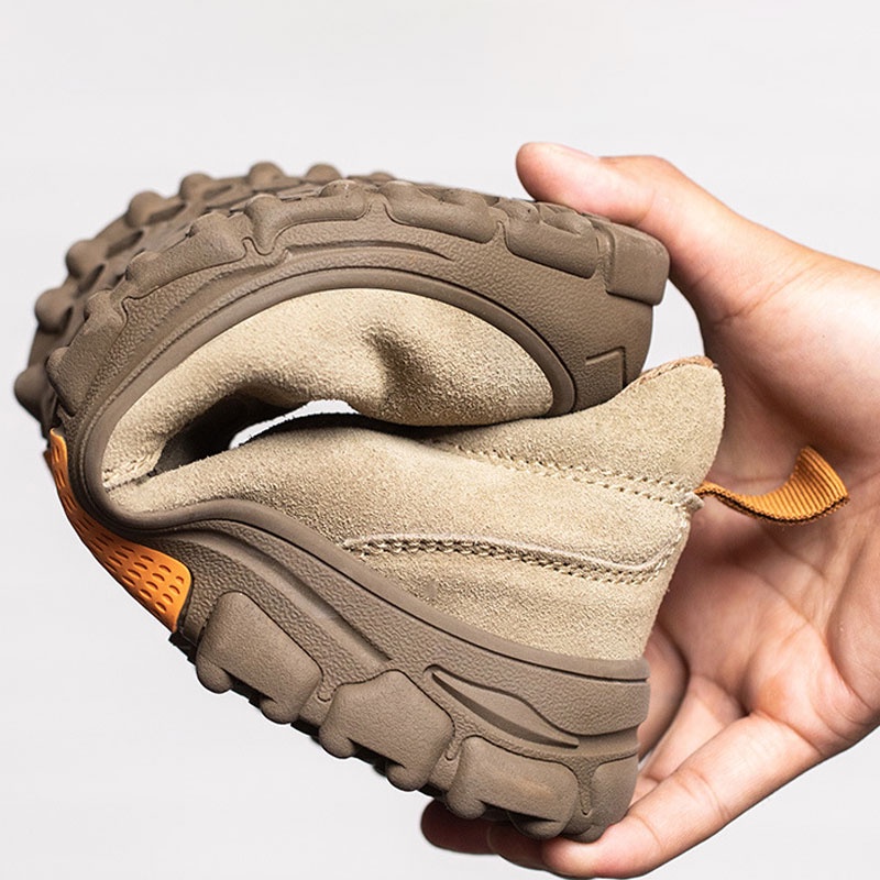 GUDETUGiày bảo hộ GUDETU chống mài mòn chống trượt thời trang Hàn Quốc cho nam