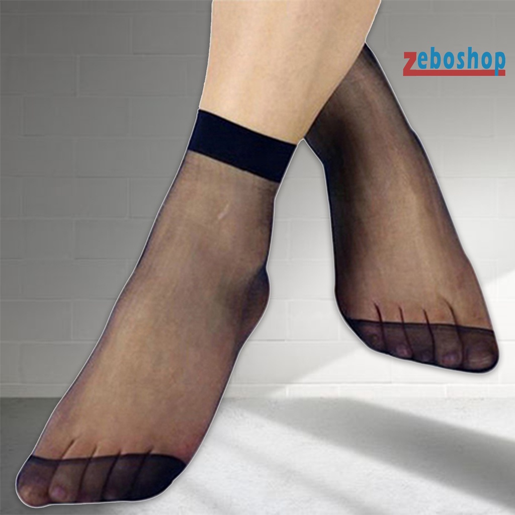 Bộ 10 Đôi Vớ Co Giãn Thoáng Khí Gợi Cảm Cho Nữ