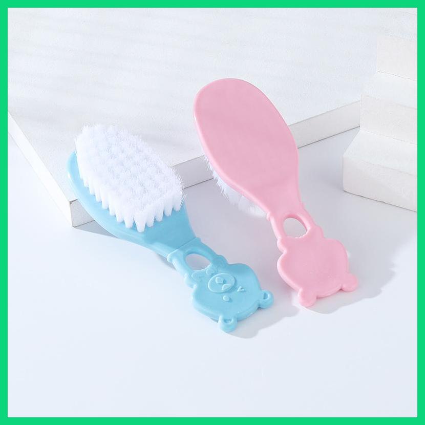 Bộ Lược Chải Tóc Bằng Nylon Chống Tĩnh Điện Chăm Sóc Em Bé Thời Trang