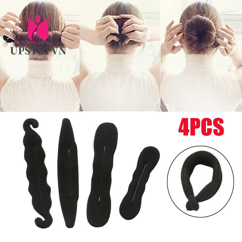 Set 4 Dụng Cụ Tạo Kiểu Tóc Thời Trang Cho Nữ