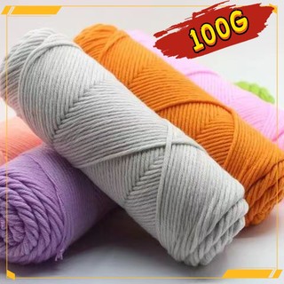 Len cotton love- cuộn 100gram- bảng màu 1-