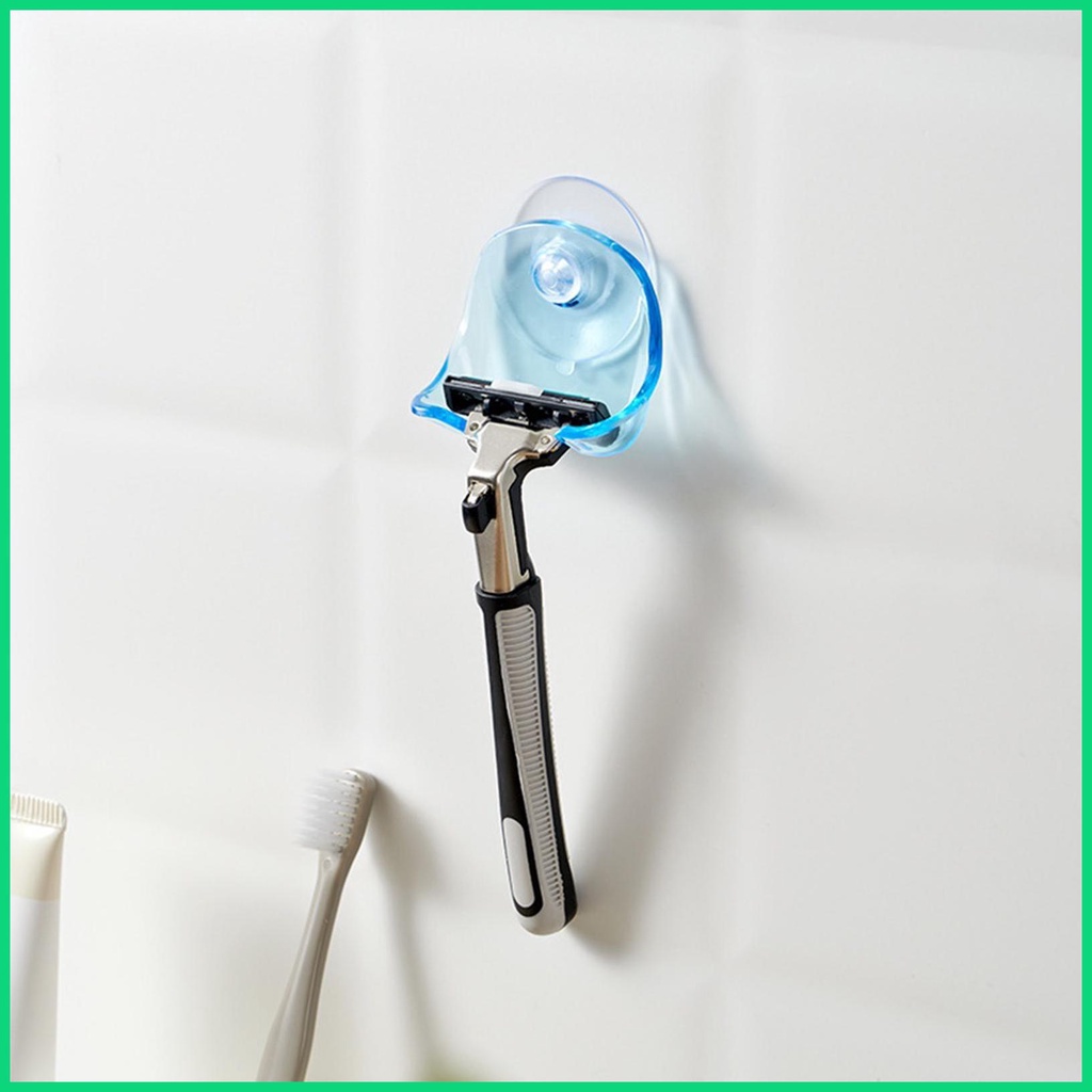 Giá Đỡ Dao Cạo Râu Gắn Tường Có Giác Hút Chịu Được Sức Nặng Tháo Rời Và Tái Sử Dụng Được Cho