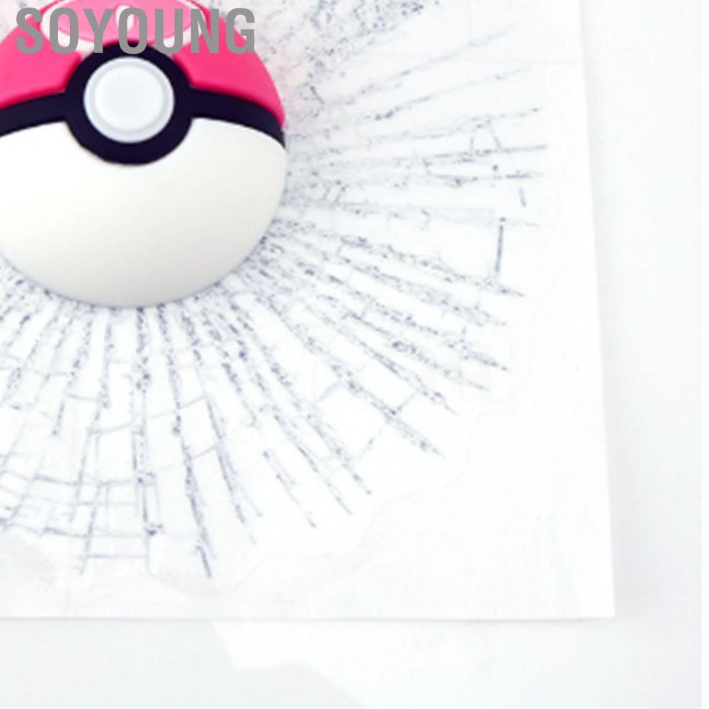 Soyoung Ball Hits Car Window  Decorative PVC EVA Verisimilitude Stereo for Auto