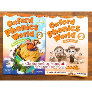 Oxford phonics 2 - sb+wb - khổ b5 - tặng file mp3
